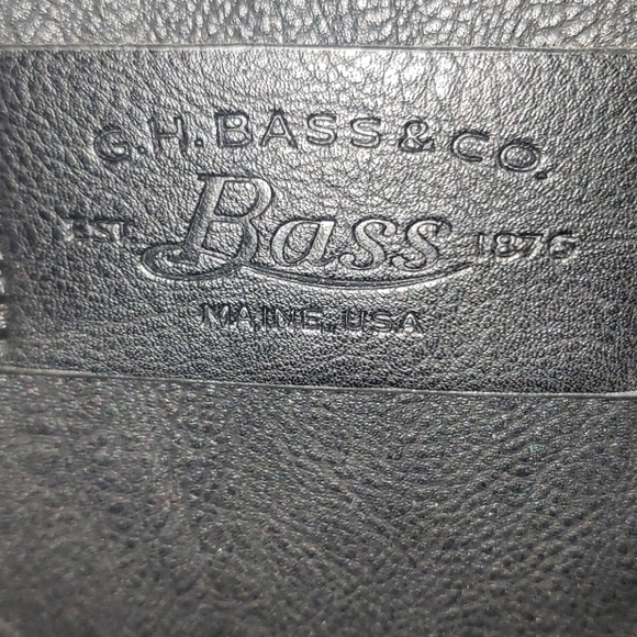 Black leather purse - Picture 2 of 9